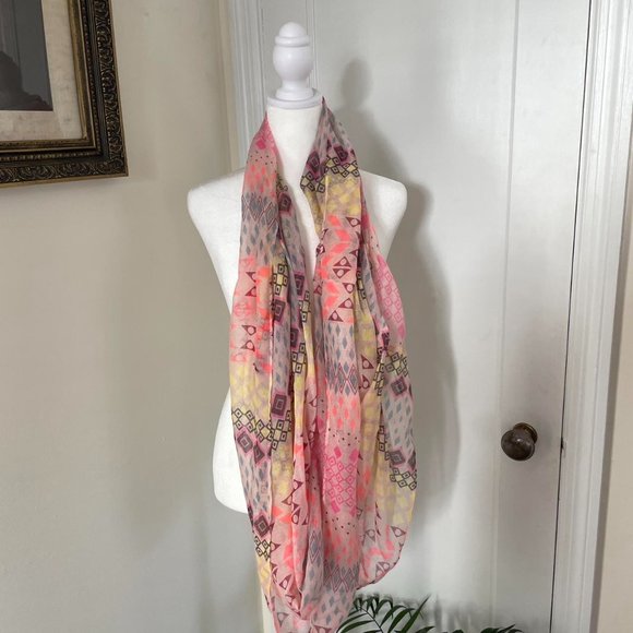 Colorful Infinity Scarf - Picture 2 of 2